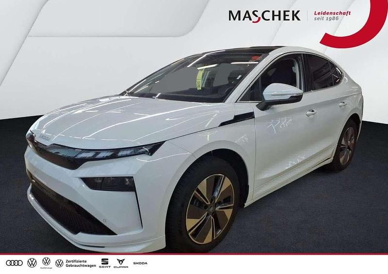 Moonweiß perleffekt Gebraucht 2025 Skoda Enyaq iV SUV | 46.840 € (Superpreis) - Bild 1/4