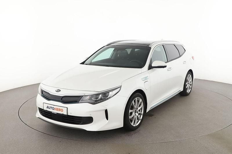 Weiß Gebraucht 2018 Kia Optima Spirit Kombi | 17.580 € - Bild 1/3
