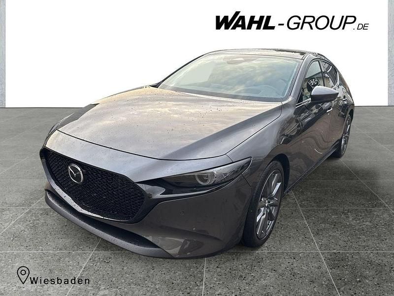 Grau Neu 2025 Mazda 3 Exclusive Limousine | 29.990 € - Bild 1/4