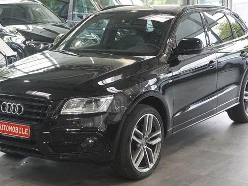 Schwarz Gebraucht 2016 Audi Q5 S-Line SUV | 25.491 € (Etwas zu teuer) - Bild 1/4
