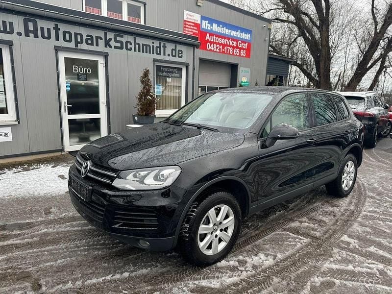 Schwarz Gebraucht 2012 VW Touareg SUV | 9.899 € (Fairer Preis) - Bild 1/4