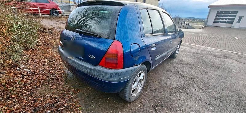 Gebraucht Renault Clio II 2001 Blau Kleinwagen
