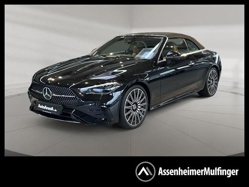Obsidianschwarz Gebraucht 2024 Mercedes CLE200 AMG Cabrio | 53.850 € (Fairer Preis) - Bild 1/4