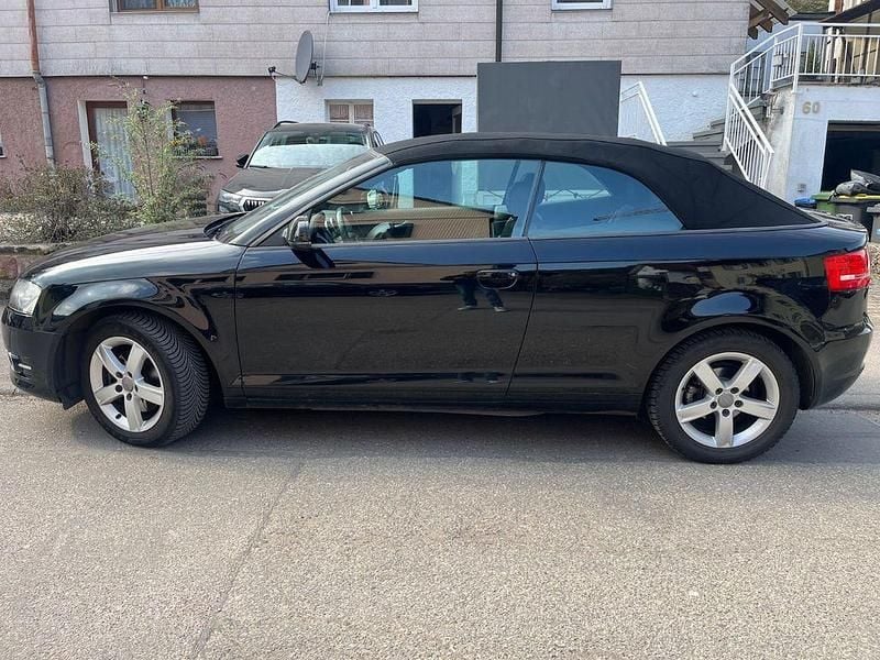 Gebraucht Audi A3 Cabriolet S-Line 160 PS (117 kW) 2011 Schwarz Cabrio