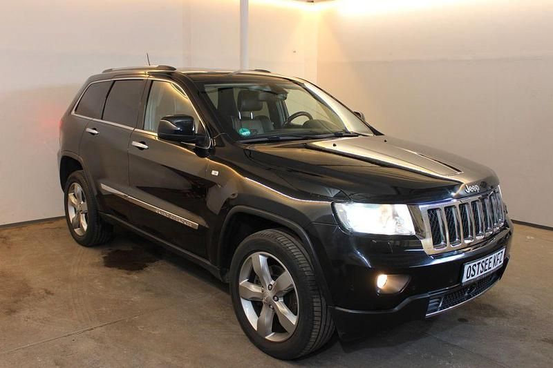 Schwarz Gebraucht 2012 Jeep Grand Cherokee Overland SUV | 14.990 € (Guter Preis) - Bild 1/4