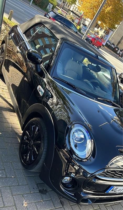 Schwarz Gebraucht 2019 Mini Cooper S Cabriolet Cabrio | 22.999 € (Fairer Preis) - Bild 1/4