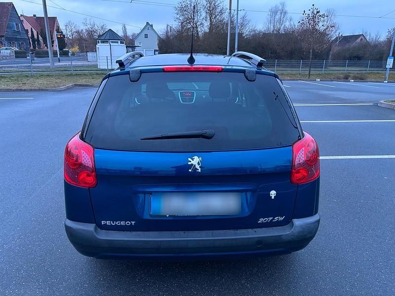 Gebraucht Peugeot 207 90 PS (66 kW) 2009 Blau Kombi