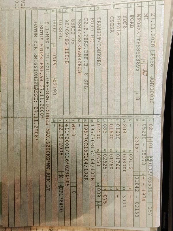 Gebraucht Ford Transit 140 PS (102 kW) 2008 Weiß Van / Kleinbus