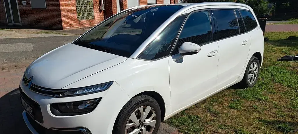 Gebraucht Citroën C4 Picasso PureTech 131 PS (96 kW) 2017 Weiß Van / Kleinbus