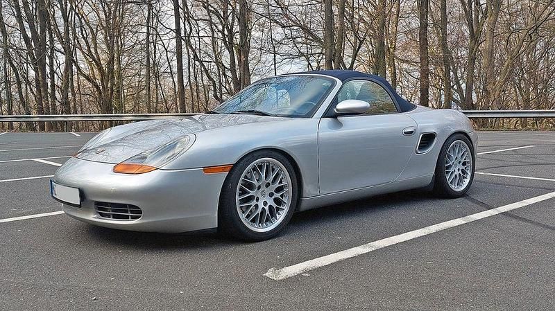 Silber Gebraucht 1999 Porsche Boxster Cabrio | 13.000 € (Guter Preis) - Bild 1/4