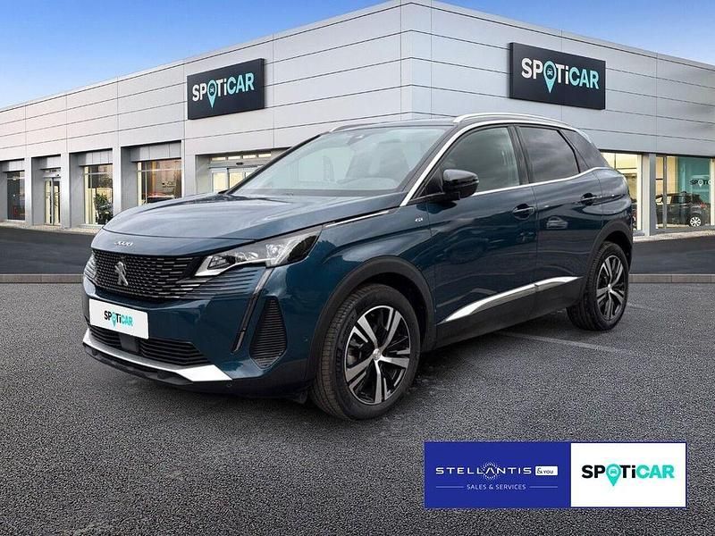 Blau Gebraucht 2023 Peugeot 3008 GT SUV | 23.698 € (Guter Preis) - Bild 1/4