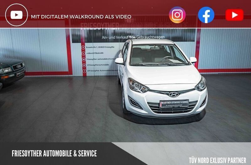 Weiß Gebraucht 2012 Hyundai i20 Classic Limousine | 4.300 € (Fairer Preis) - Bild 1/4