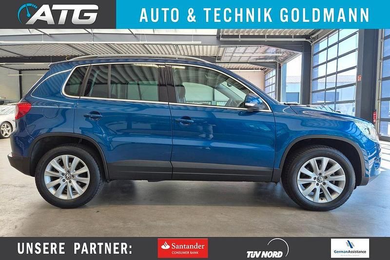 Biscay blue Gebraucht 2009 VW Tiguan Sport SUV | 5.950 € (Guter Preis) - Bild 1/4