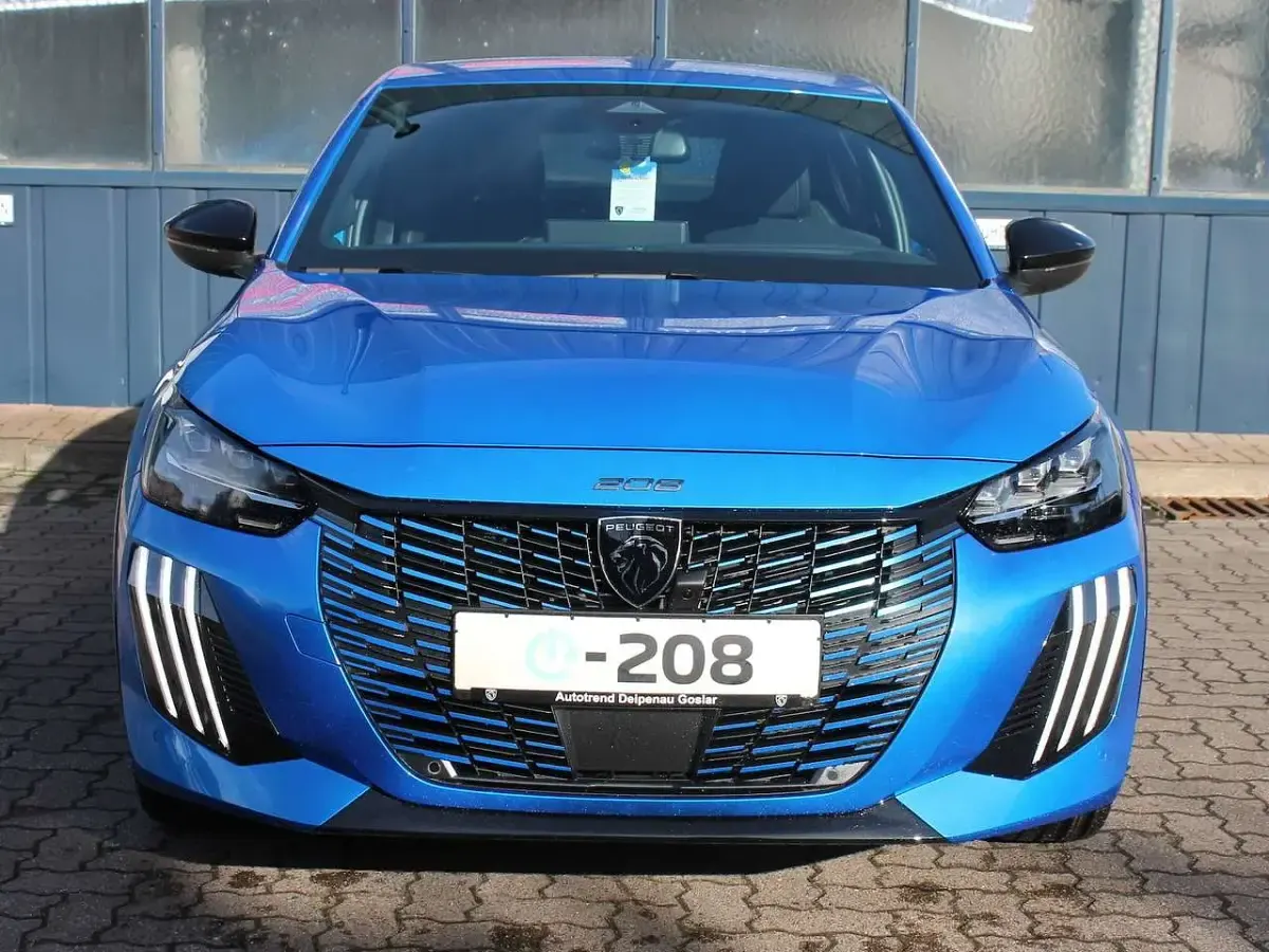 Neu Peugeot e-208 GTi 114 kW (156 PS) 2026 Blau Kleinwagen
