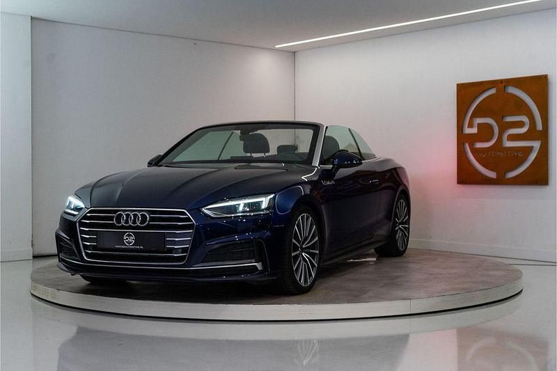 Gebraucht Audi A5 Cabriolet S-Line 2019 Blau Cabrio