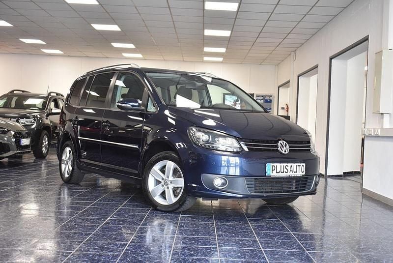 Night blue Gebraucht 2011 VW Touran Highline Van / Kleinbus | 5.770 € (Guter Preis) - Bild 1/4