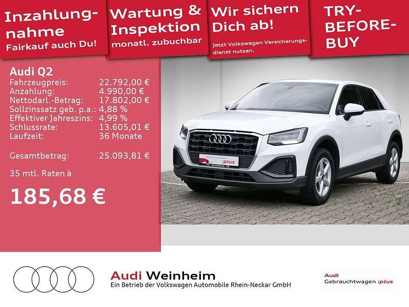 Ibisweiß Gebraucht 2023 Audi Q2 Comfort SUV | 22.792 € (Fairer Preis) - Bild 1/3
