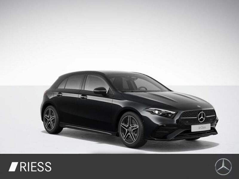 Gebraucht Mercedes A250 AMG 163 PS (119 kW) 2024 Metalliclack kosmosschwarz Limousine