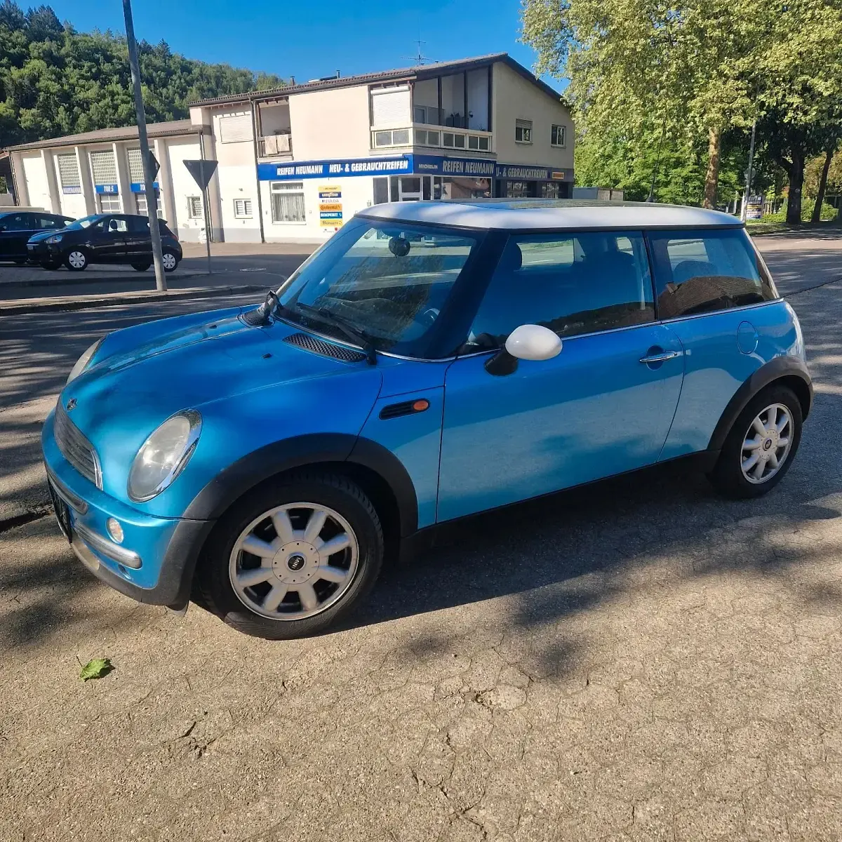 Usata Mini Cooper 118 CV (86 kW) 2004 Blu Utilitaria