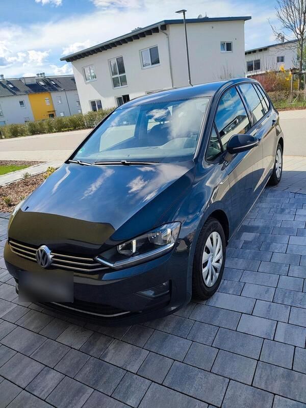 Grau Gebraucht 2015 VW Golf Sportsvan Van / Kleinbus | 9.990 € (Guter Preis) - Bild 1/4