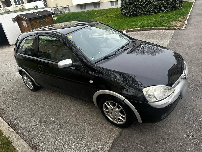 Gebraucht Opel Corsa 55 PS (40 kW) 2002 Schwarz Kleinwagen