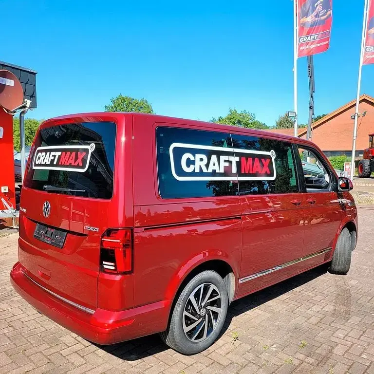 Gebraucht VW Multivan Highline 204 PS (150 kW) 2022 Rot Van / Kleinbus