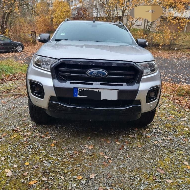Silber Gebraucht 2017 Ford Ranger Wildtrack Abholung | 19.750 € (Superpreis) - Bild 1/4