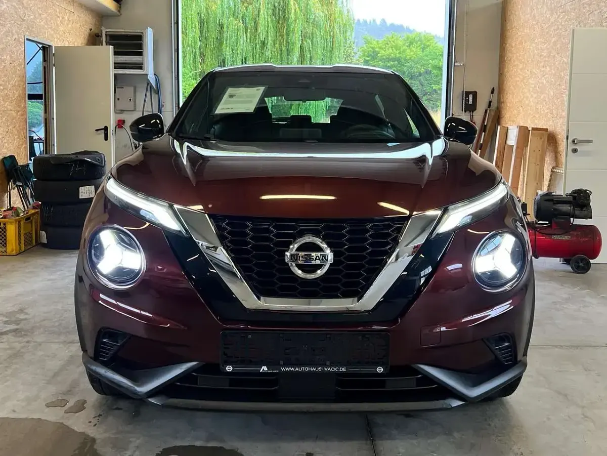 Gebraucht Nissan Juke Acenta 117 PS (86 kW) 2020 Rot SUV