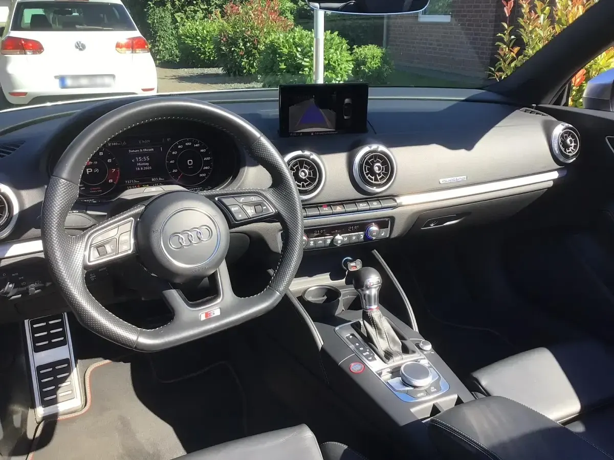 Gebraucht Audi S3 Cabriolet 310 PS (228 kW) 2017 Weiß Cabrio