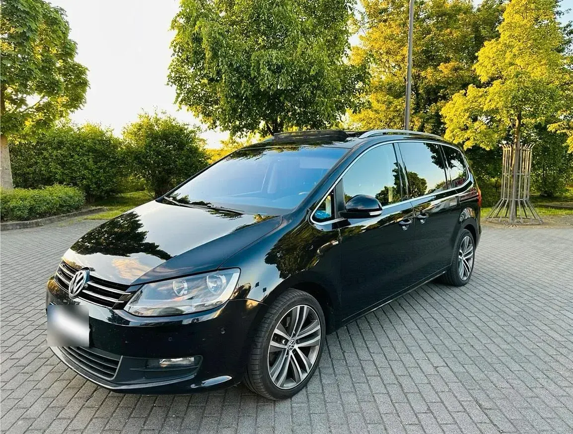 Gebraucht VW Sharan Cup 177 PS (130 kW) 2015 Schwarz Van / Kleinbus