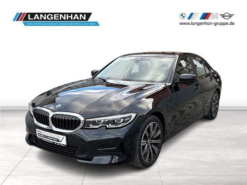 Schwarz Gebraucht 2022 BMW 320 Sport Line Limousine | 28.942 € (Fairer Preis) - Bild 1/4