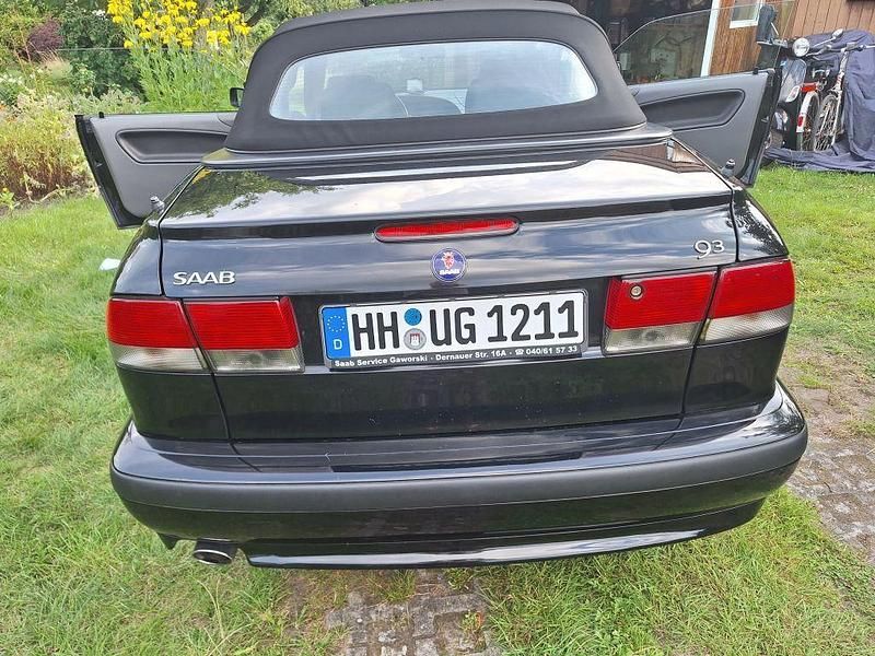 Gebraucht Saab 9-3 Cabriolet 150 PS (110 kW) 2001 Schwarz Cabrio