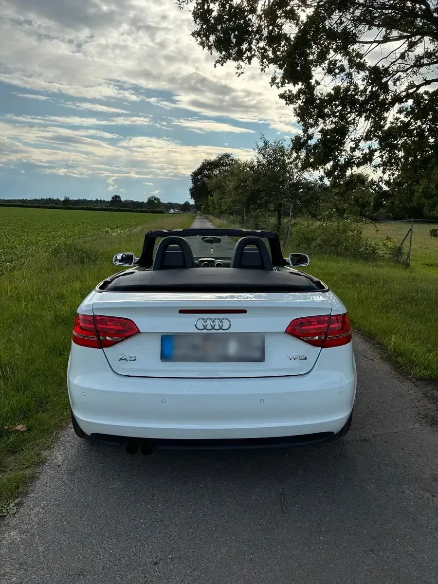Gebraucht Audi A3 Cabriolet 160 PS (117 kW) 2011 Weiß Cabrio