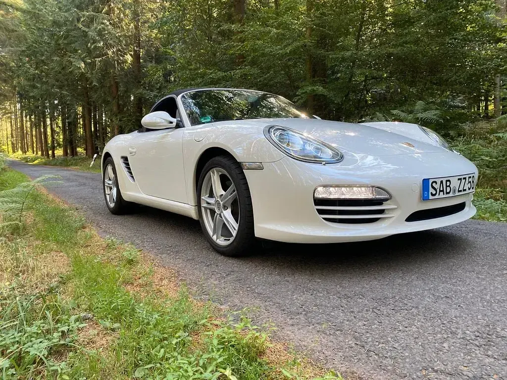 Gebraucht Porsche Boxster 256 PS (188 kW) 2011 Weiß Cabrio