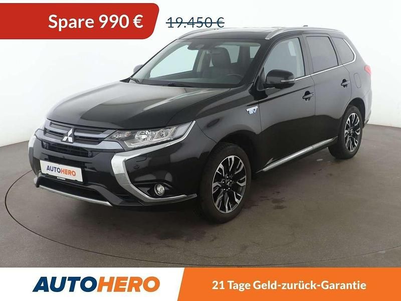 Schwarz Gebraucht 2018 Mitsubishi Outlander P-HEV Plus SUV | 18.460 € (Fairer Preis) - Bild 1/3