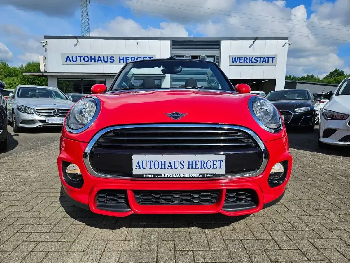 Gebraucht Mini John Cooper Works Cabriolet 136 PS (100 kW) 2019 Chili (solar) red Cabrio