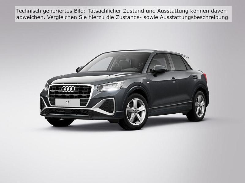 Daytonagrau perleffekt (metallic) Gebraucht 2024 Audi Q2 Ambiente SUV | 27.900 € (Fairer Preis) - Bild 1/4