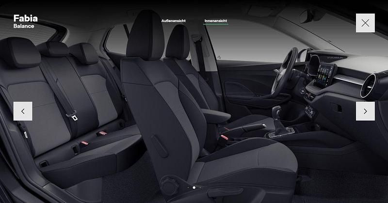 Neu Skoda Fabia Drive 116 PS (85 kW) 2025 Schwarz Limousine