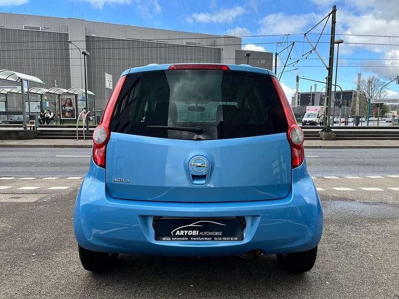 Gebraucht Opel Agila Edition 94 PS (69 kW) 2011 Marokko blau Kleinwagen