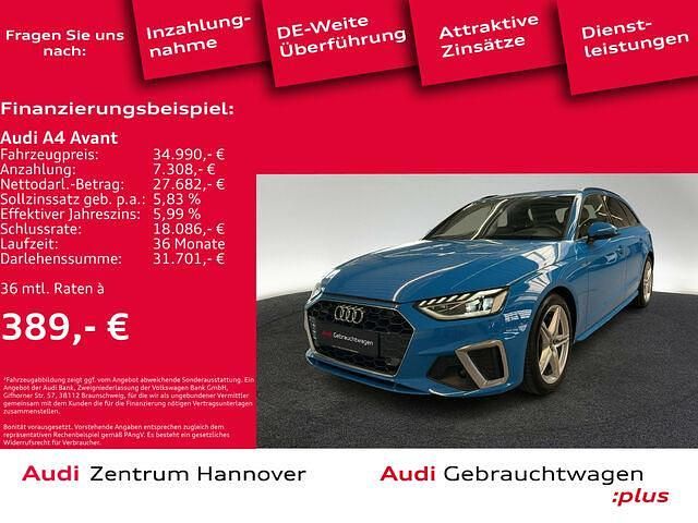 Gebraucht Audi A4 Ambiente 204 PS (150 kW) 2021 Turboblau Kombi