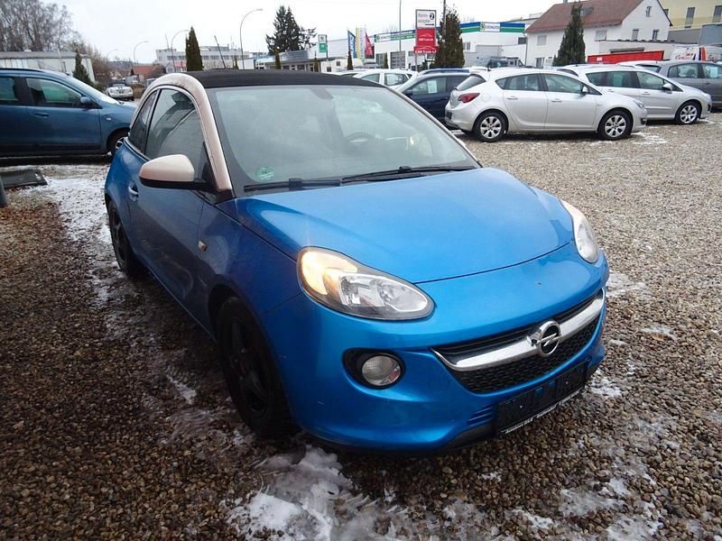 Blau Gebraucht 2017 Opel Adam Open Air Kleinwagen | 5.990 € (Superpreis) - Bild 1/4
