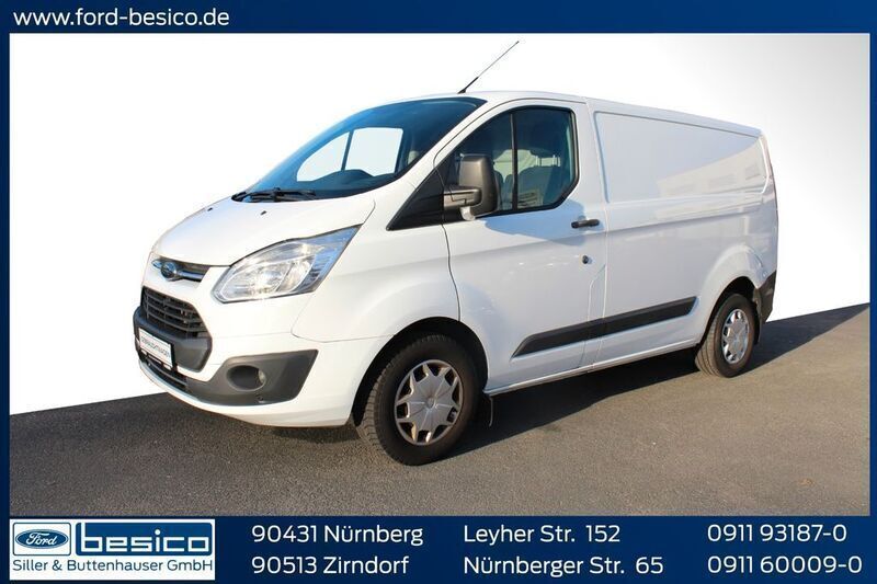 Gebraucht Ford Transit Custom Trend 131 PS (96 kW) 2016 Frost weiß Van / Kleinbus