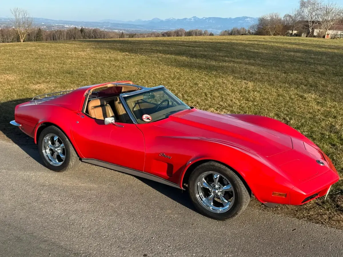 Gebraucht Corvette Stingray 190 PS (139 kW) 1973 Rot Coupé