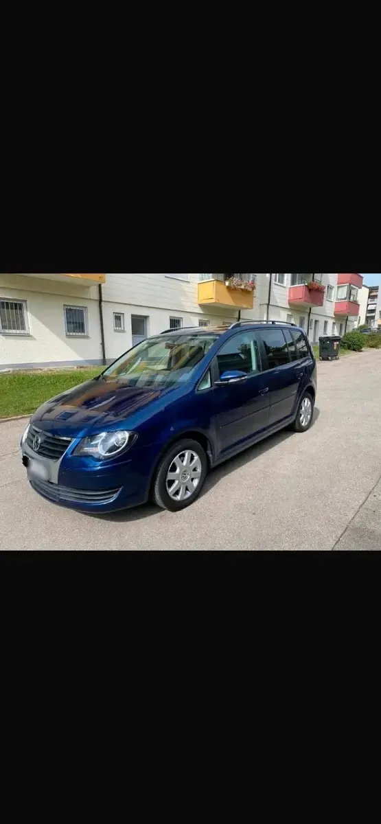 Gebraucht VW Touran 140 PS (102 kW) 2010 Blau Van / Kleinbus