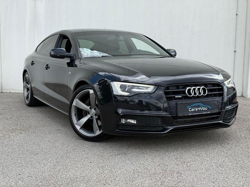 Schwarz Gebraucht 2012 Audi A5 Sportback S-Line Limousine | 11.290 € (Guter Preis) - Bild 1/4