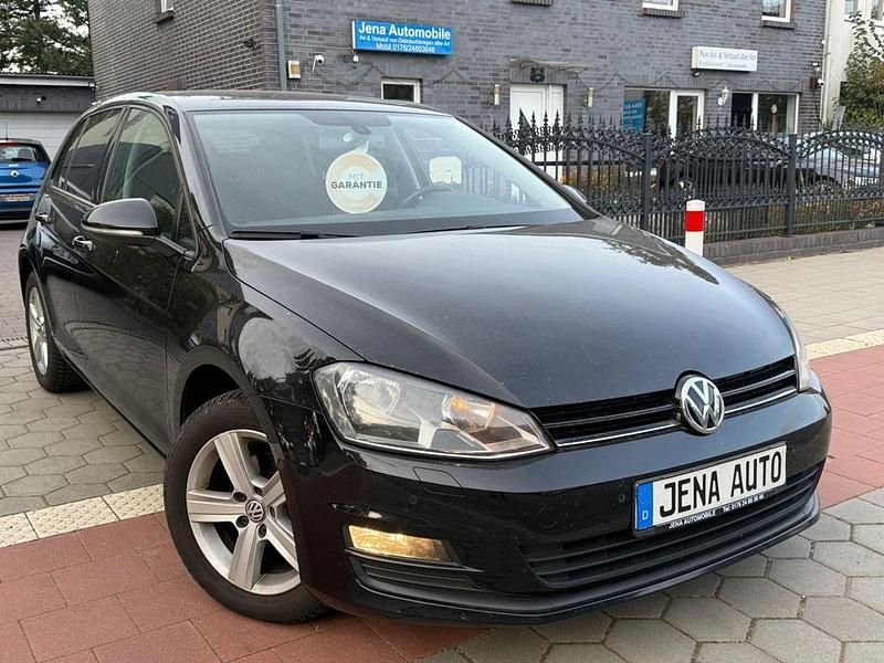 Schwarz Gebraucht 2014 VW Golf VII Comfortline Limousine | 8.999 € (Fairer Preis) - Bild 1/4