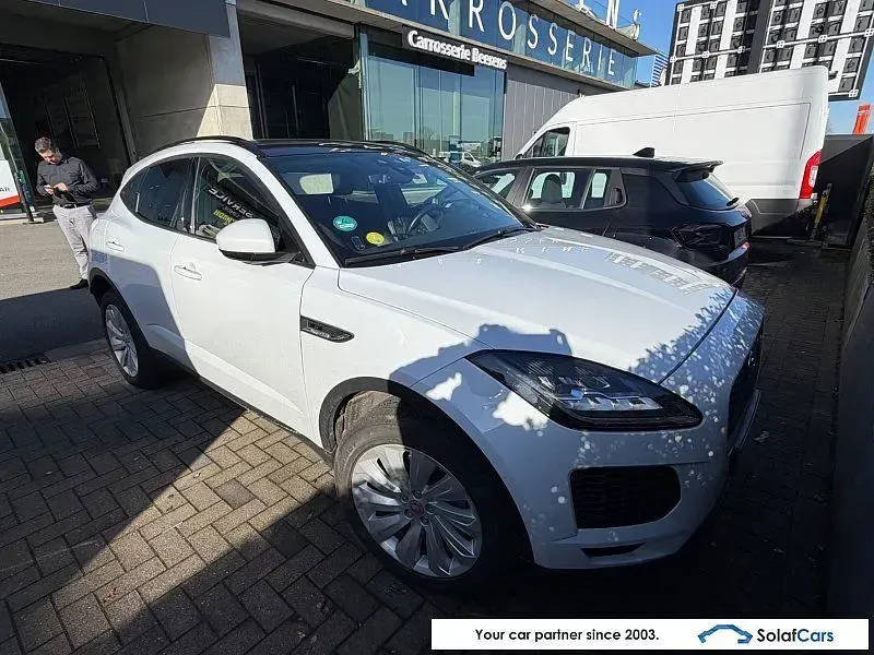 Gebraucht Jaguar E-Pace 179 PS (131 kW) 2018 Weiß SUV