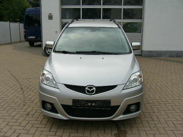 Gebraucht Mazda 5 Active 143 PS (105 kW) 2010 Silber metallic Van / Kleinbus