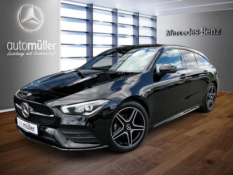 Schwarz Gebraucht 2022 Mercedes CLA180 Shooting Brake Night Kombi | 29.980 € (Etwas zu teuer) - Bild 1/4