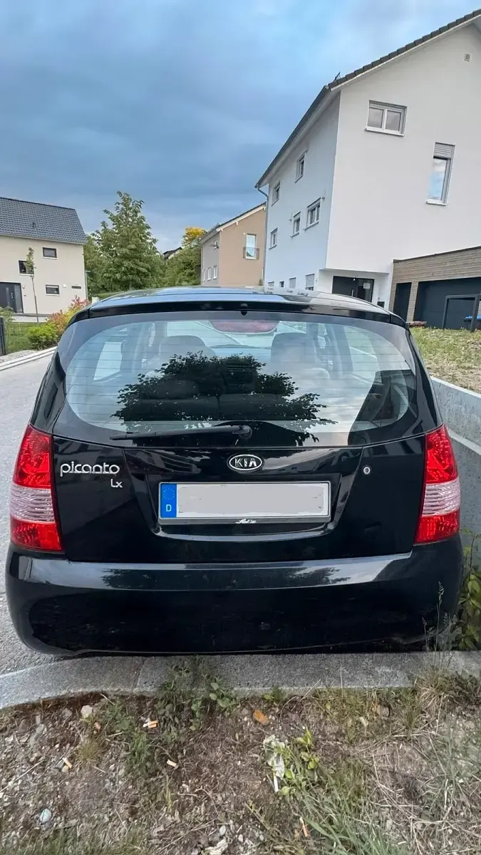 Gebraucht Kia Picanto LX 65 PS (47 kW) 2007 Schwarz Kleinwagen